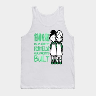 Stellar Bonds: Unbreakable Sibling Link Tank Top